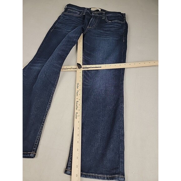 Silver Jeans Mens 33 34x29 Straight Mid Rise  Dark Blue Stretch Authentic EUC - Picture 2 of 13
